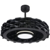 Quạt Trần Không Cánh Benny Firenze BF-C73BLSB, Black/Cafe, LED, Remote, 65W, 6 Tốc Độ Gió