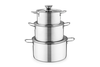 Bộ nồi inox 1 đáy SUNHOUSE SH114