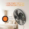 Quạt Treo Tường Công Nghiệp Nanoco Bạc Đạn Màu Đen NWF1670K 3 Chế Độ Gió