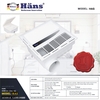 Quạt Thông Gió Kèm Sưởi Âm Trần Công Tắc HANS HA-S Hàng Chính Hãng