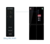 Tủ lạnh Sharp Inverter 362 lít Multi Door SJ-FX420VG-BK