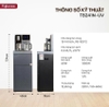 Cây nước bàn trà cao cấp có ngăn khử khuẩn UV Fujihome TB241N-UV