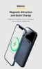 Pin dự phòng sạc không dây tích hợp nam châm Baseus Magnetic Wireless Quick Charging Power Bank (10000mAh, PD 20W)