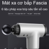 Súng Massage Fascial Gun - 4 Đầu 6 Chế Độ Fascial Giảm Cơ Căng Cơ Trị Nhức Mỏi Vai Gáy