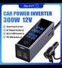 Bộ chuyển nguồn tẩu sạc ô tô 12V sang 220V công suất cao 300W