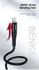 Cáp sạc nhanh Benks M17 USB-C to Lightning 18W PD chuẩn MFi