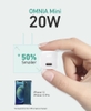 Củ sạc nhanh Aukey Ultra Minima 20W PD PA-B1