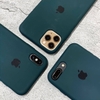 Ốp Silicons xanh Midnight Green iPhone 7/8 Plus, X/Xs, Xs Max, 11 Pro, 11 Pro Max