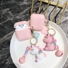 Case Airpods 1/2 kèm toping treo hình ngựa Unicorn