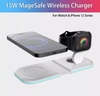 Bộ Sạc Không Dây HOCE Dual MagSafe Cho iPhone 12 Pro Max, Apple Watch, Airpods