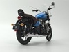Mô hình xe máy Royal Enfied Meteor 350 Nebula Blue
