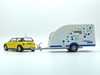 Mô hình Xe Mini Cooper và mooc