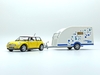 Mô hình Xe Mini Cooper và mooc