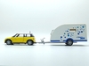 Mô hình Xe Mini Cooper và mooc