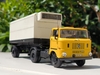 Mô hình xe IFA W50L kéo cont lạnh