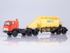 Mô hình xe KAMAZ 54112 với sơ mi rơ moóc TTs-11 (Đặt trước)