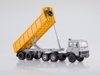 Mô hình xe MAZ-6422 với semi romooc MAZ-9506-20