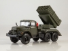 Mô hình xe Zil 131 Grad BM21 (Đặt trước)