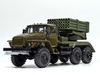 Mô hình xe Ural 4320 - BM21