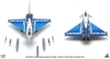Mô hình máy bay EF2000 Tỷ lệ 1/72 JC Wings