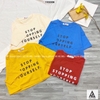 ÁO THUN CROPTOP STOP STOPPING