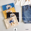 ÁO THUN CROPTOP CON CHÓ CHỮ P