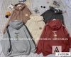 HOODIE SỌC TAY MẶT CƯỜI