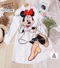 ĐẦM SƠ MI CHUỘT MICKEY