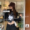 ÁO CROPTOP DÀI CHỈ NỔI