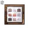 TRANH CANVAS CAO CẤP H BIRKIN LIMITED LUXURY 90X90CM - PHIÊN BẢN VIỀN ỐP GƯƠNG