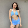 Mona Bikini Set |  Đồ bơi nữ ba mảnh kèm chân váy lưới | DỨA BIKINI & SPORTWEAR