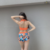 Sporty Bikini | Đồ bơi hai mảnh quần đùi kiểu áo cột cổ | Dứa Bikini & Sportwear