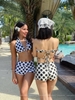 Đồ Bơi Nữ Hai Mảnh Quần Đùi Cạp Cao Xinh Xắn - JUNII BIKINI BKT045 | DỨA BIKINI &SPORTWEAR