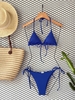 Đồ Bơi Nữ Hai Mảnh Cạp Thấp Chất Thun Gân  | DỨA BIKINI & SPORTWEAR