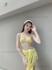 Set bikini 3 mảnh kèm khăn ngọt ngào - DORIS BIKINI