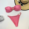 Luxe Aura Bikini | Đồ bơi nữ hai mảnh phối khoen cao cấp sang trọng | DỨA BIKINI & SPORTWEAR