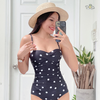 Đồ bơi nữ liền thân chấm bi | DỨA BIKINI & SPORTWEAR