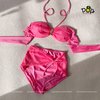 Đồ Bơi Nữ Hai Mảnh Cạp Cao Phối Lưới Nữ Tính - LAIYA BIKINI SET | DỨA BIKINI & SPORTWEAR