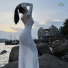 Đầm lưới tay dài quyến rũ - COVER BIKINI Cover Bikini | Đầm lưới tay dài quyến rũ | DỨA BIKINI & SPORTWEAR