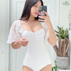 Đồ bơi nữ liền thân tay lỡ tiểu thư cao cấp | DỨA BIKINI & SPORTWEAR