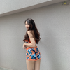 Sporty Bikini | Đồ bơi hai mảnh quần đùi kiểu áo cột cổ | Dứa Bikini & Sportwear