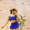 Bikini bèo xương cá váy xinh xắn