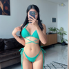 Mei Bikini Set | Đồ bơi nữ hai mảnh cạp thấp quần nhún hack dáng kèm chân váy | DỨA BIKINI & SPORTWEAR