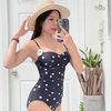 Đồ bơi nữ liền thân chấm bi | DỨA BIKINI & SPORTWEAR