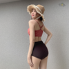 Đồ bơi nữ hai mảnh cạp cao dây V lưng | DỨA BIKINI & SPORTWEAR