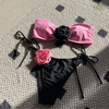 Đồ bơi nữ hai mảnh ống hoa trà | DỨA BIKINI & SPORTWEAR