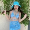 Lily Bikini Set | Đồ bơi nữ ba mảnh chân váy rút điều chỉnh dễ thương | DỨA BIKINI & SPORTWEAR