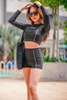 Đồ bơi nữ hai mảnh tay dài đen usronvie | DỨA BIKINI & SPORTWEAR