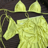 Mei Bikini Set | Đồ bơi nữ hai mảnh cạp thấp quần nhún hack dáng kèm chân váy | DỨA BIKINI & SPORTWEAR