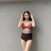 Đồ bơi nữ hai mảnh cạp cao dây V lưng | DỨA BIKINI & SPORTWEAR